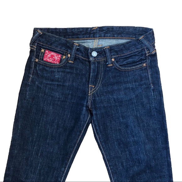 Evisu Low Rise Jeans - Picture 2 of 3